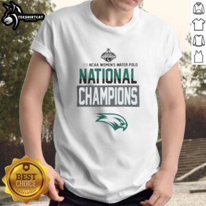 Alt Text: Hot Wagner Seahawks 2026 Women's Water Polo National Champions T-Shirt featuring team logo and vibrant design.