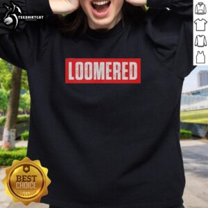 Original Loomered Logo Sweatshirt featuring a bold design and cozy fabric, perfect for casual wear.
