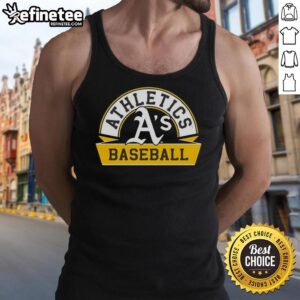 Pretty Oakland Athletics Phase Banner Arch Tank Top showcasing team colors and logo for fans and athletes.