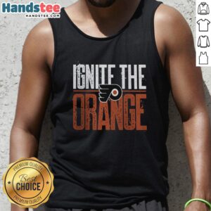 Nice Philadelphia Flyers 2026 Stanley Cup Playoffs slogan tank top design featuring team colors and logo.
