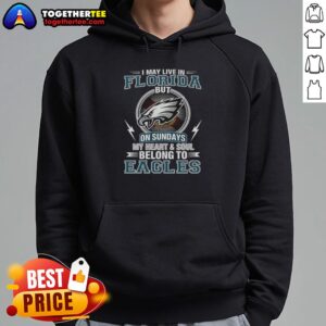 Alt Text: Awesome Philadelphia Eagles NFL hoodie for fans living in Florida, showcasing team pride and passion on game day.