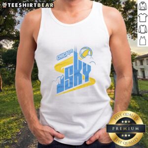 Awesome Chicago Sky 06 tank top featuring a vibrant skyline design, perfect for showcasing your Chicago pride.