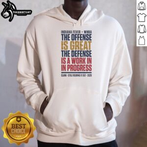 Official Caitlin Clark Defense WNBA hoodie for 2026, featuring stylish design and team colors, perfect for fans.