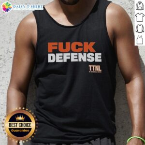 Funny F Defense TTNL tank top featuring a humorous graphic design perfect for casual wear and fitness enthusiasts.
