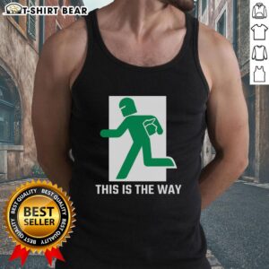 Official This Is The Way Tank Top featuring a stylish design perfect for casual wear and fan merchandise.