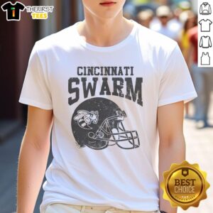 Premium Cincinnati Swarm T-Shirt featuring vibrant design and comfortable fit, perfect for fans of Cincinnati Swarm.