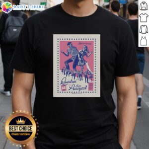 Good Quintron and Miss Pussycat live on stage dancing at The Crepe Place, Santa Cruz, CA, June 10, 2026, T-shirt design.