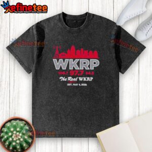 Hot The Real WKRP Inaugural 2026 Skyline Washed T-Shirt featuring a stylish skyline design and comfortable fit.