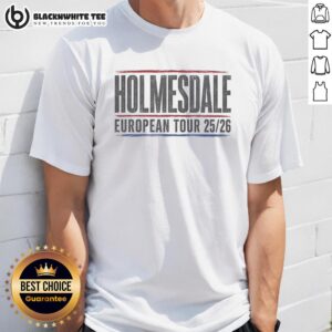 Nice Holmesdale European Tour 25 26 T-Shirt featuring vibrant graphics celebrating the tour and stylish design.