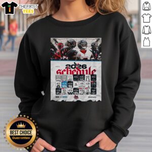 Alt Text: Hot Houston Texans NFL 2026 season schedule sweatshirt featuring all kickoff times and team graphics.