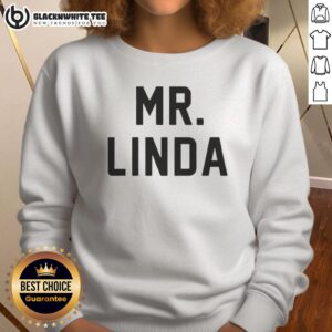 Alt Text: Top Mr. Linda Johnny Knoxville sweatshirt featuring stylish design and vibrant colors, perfect for fans.