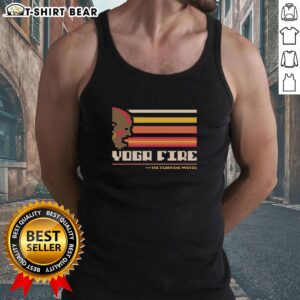 Top Yoga Fire The Floating Mystic Tank Top in vibrant colors, perfect for yoga enthusiasts seeking style and comfort.