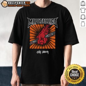 Stylish Maultallic Sith Anger T-Shirt featuring bold graphics for Star Wars fans, perfect for casual wear.