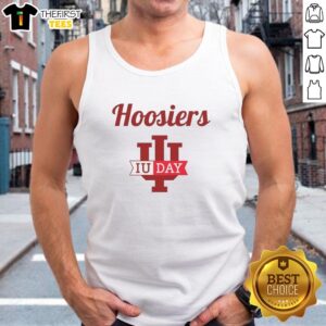 Original Hoosiers IU Day tank top featuring classic Indiana University design and vibrant colors for fans and alumni.