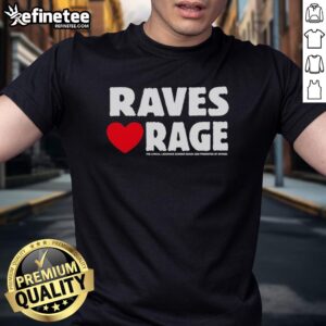 Alt Text: Good Raves Love Rage Summer Smash 2026 Festival black trucker t-shirt featuring vibrant graphic design.