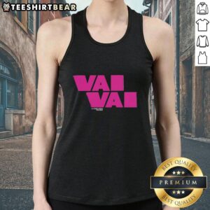 Alt Text: Premium Team Visma Lease a Bike tank top featuring a vibrant design inspired by La Corsa Rosa and The Bees.