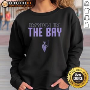 Original Golden State Valkyries Basketball sweatshirt featuring Bay Area design, perfect for NBA fans and casual wear.
