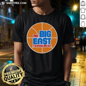 Alt Text: Premium vintage NCAA Final Four T-shirt celebrating The Big East Tournament National Champions.
