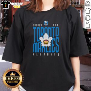 Hot Toronto Marlies Calder Cup Playoffs American Hockey League ladies tee featuring team logo and vibrant design.