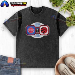 Good Detroit Pistons vs Toronto Raptors 2026 NBA Playoffs Eastern Conference Semifinals washed t-shirt design.