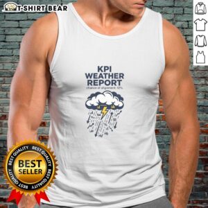 Nice KPI Weather Report Tank Top featuring a stylish design and vibrant colors, perfect for casual summer wear.