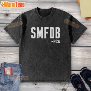 Alt Text: Pretty Smmfd PCA Chicago Cubs washed t-shirt featuring a vintage design and soft fabric for comfortable wear.