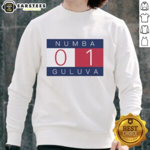Hot Number One sweatshirt featuring bold graphic design, perfect for stylish casual wear.