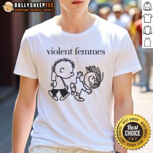 Awesome Violent Femmes T-Shirt featuring iconic band graphics, perfect for fans of alternative rock and music merchandise.