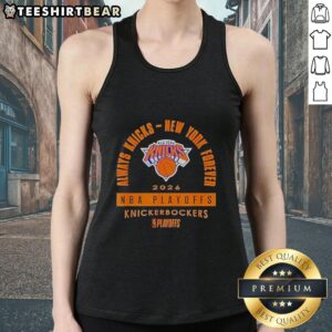 Hot Always Knicks New York Forever 2026 NBA Playoffs tank top featuring vibrant team colors and logo design.