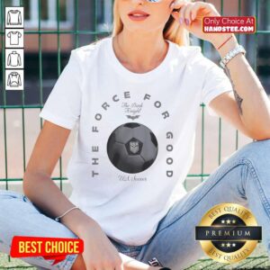 Awesome The Force For Good US Soccer Ladies Tee showcasing a stylish design for passionate soccer fans.