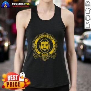 Stylish Pretty J Edgar Boozer tank top featuring vibrant colors and a modern design, perfect for summer fashion.