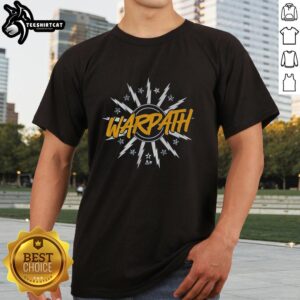 Good Buffalo Hockey Warpath T-Shirt featuring bold graphics and team colors, perfect for fans of Buffalo hockey.