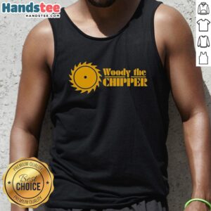 Original Woody The Chipper Tank Top featuring a playful graphic design, perfect for casual summer wear.