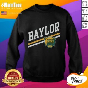Premium Baylor Sideline Forest Sweatshirt featuring the Baylor logo, perfect for fans and cozy fall outings.