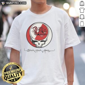 Alt Text: Grateful Dead X South Carolina Gamecocks T-Shirt featuring a vibrant design, perfect for fans and collectors.