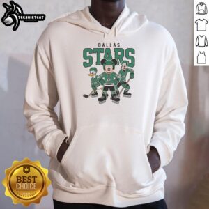 Nice Dallas Stars Disney team ice hockey hoodie featuring vibrant colors and a stylish design for fans.