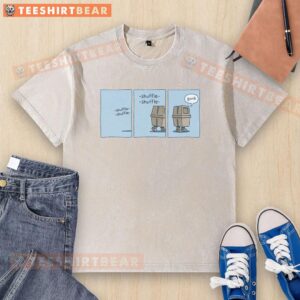 Top Gonk Shuffle Shuffle Washed T-Shirt featuring a fun graphic design, perfect for casual wear and fans of unique apparel.