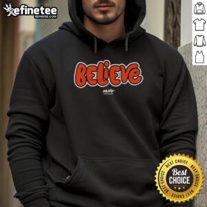 Nice Believe Philadelphia Flyers NHL Basic Hoodie featuring team logo and vibrant colors for fans and casual wear.