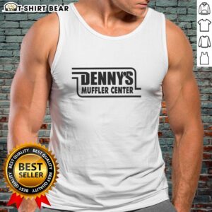 Awesome Denny's Muffler Mac McDonald tank top design featuring vibrant graphics and modern style for casual wear.