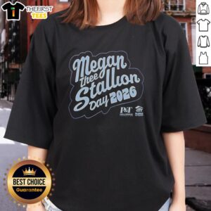 Good Megan Thee Stallion Day 2026 ladies tee featuring vibrant graphics and stylish design for fans.