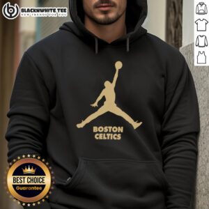 Nice Boston Celtics NBA Jordan Club Parody Hoodie featuring a stylish design and vibrant team colors.