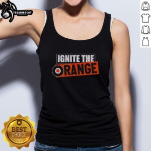 Hot Philadelphia Flyers Ignite the Orange Retro Tank Top for stylish summer sportswear and team pride.