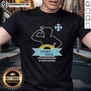 Original Fight Milk T-Shirt from It's Always Sunny In Philadelphia, perfect for bodyguards and fans of the show.