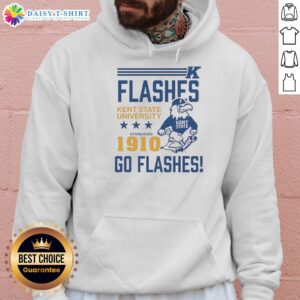 Kent State Golden Flashes hoodie established 1910, perfect for fans showing school spirit. Go Flashes!
