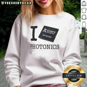 Hot Sivers Semiconductors I Photonics sweatshirt featuring a stylish design and vibrant colors for tech enthusiasts.
