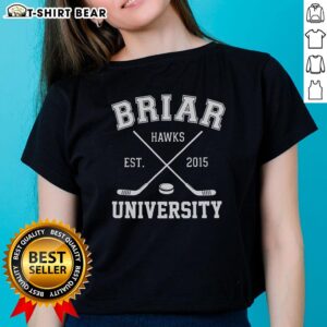 Nice Briar University Est 2015 Di Laurentis 66 Ladies Tee showcasing stylish design and comfortable fit for women.