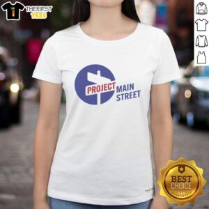 Original Project Main Street Ladies Tee featuring a stylish design and comfortable fit for everyday wear.