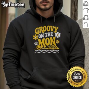 Official Pittsburgh Riverhounds SC Groovy on the Mon Hoodie in vibrant colors, perfect for fans of the soccer team.