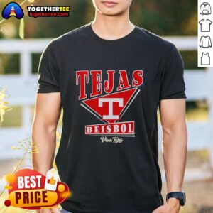 Awesome Red Texas Rangers 2026 City Connect T-Shirt featuring bold team logo and vibrant color for fans.