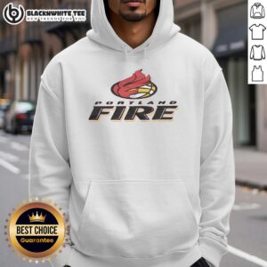Top Portland Fire 00 Hoodie featuring a stylish design and vibrant colors, perfect for fans of the Portland Fire team.